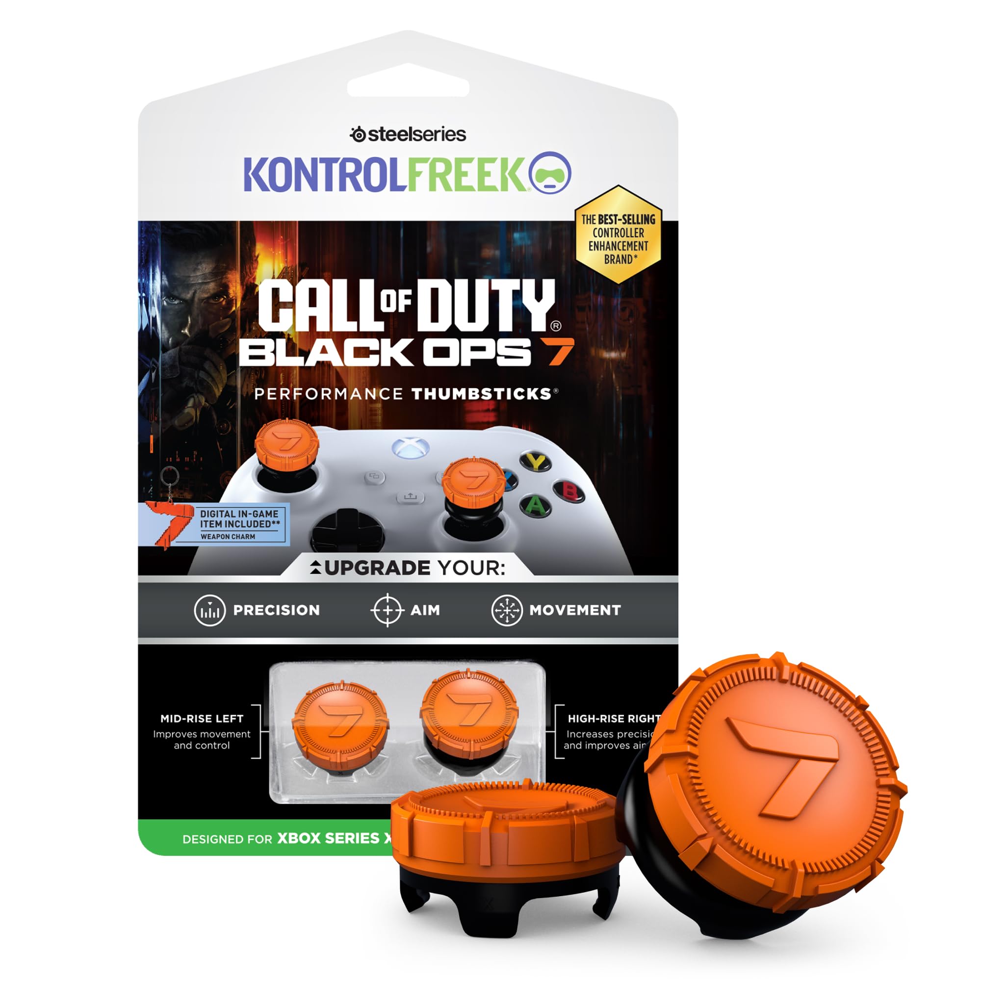 H&O Ballistics スティックターボ2 CIRCUSドックタグ KontrolFreek Call of Duty Edition Xbox Thumb Grips | Official